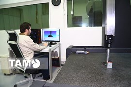 مقايسه قطعه با مدل سه بعدي آن در نرم افزار CMM&nbsp;